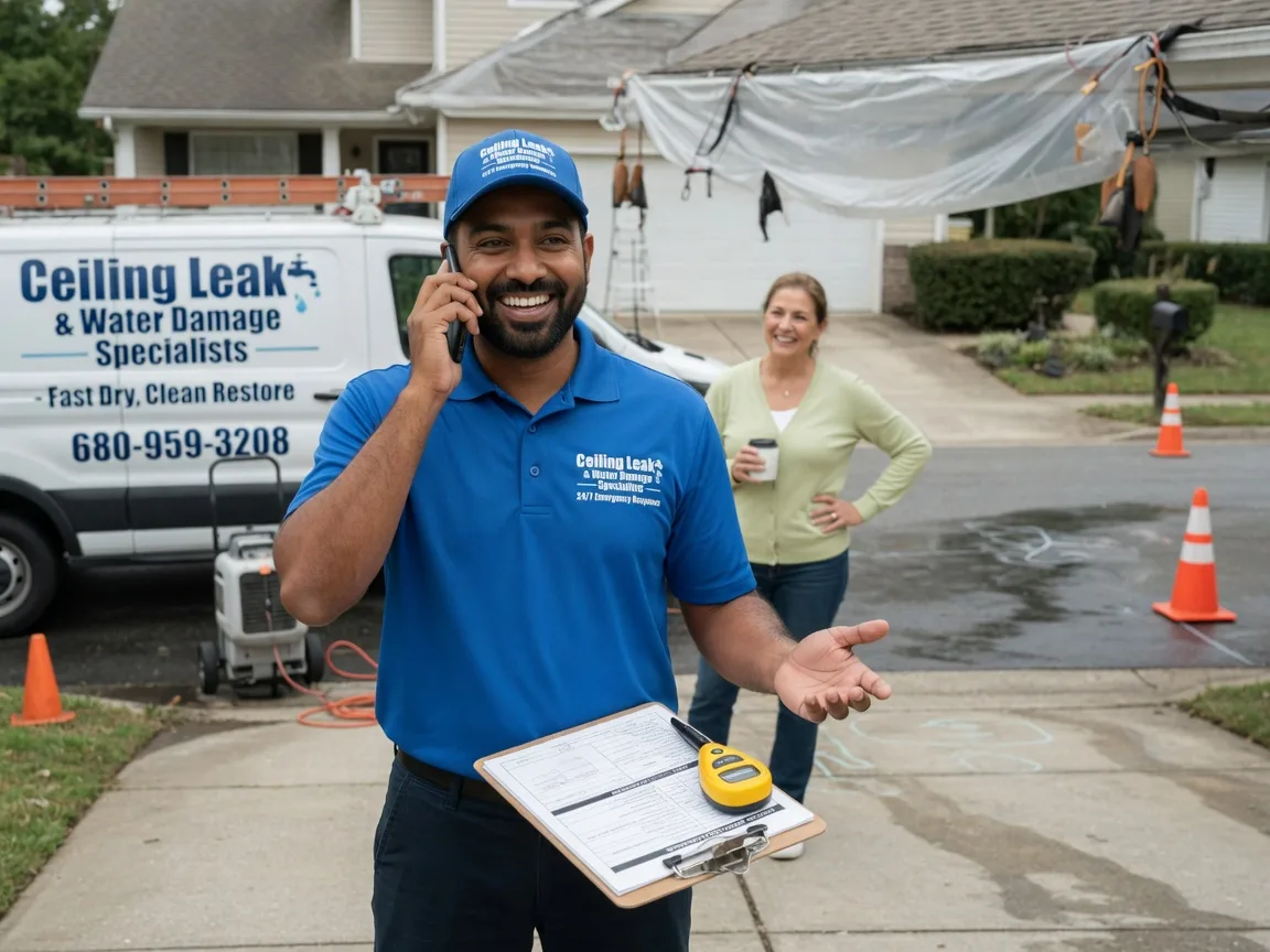 Ceiling Leak Cleanup Portville, NY FAQs